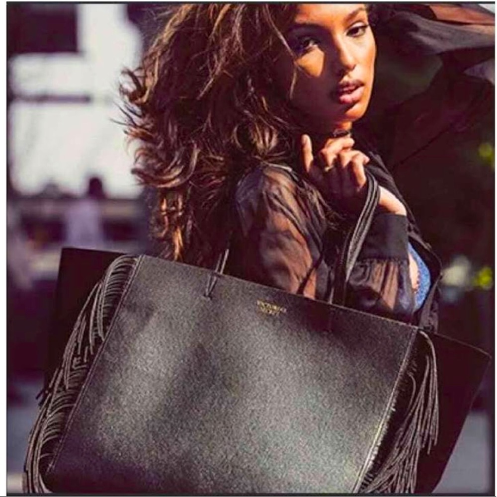 Victoria’s Secret fringe tote bag